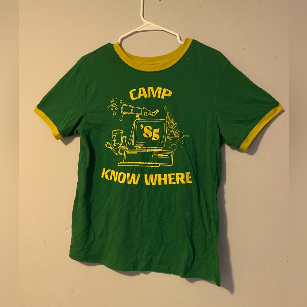 Camp Know Where 85’ stranger things